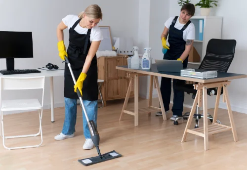 Nettoyage de bureau professionnel à Saumont